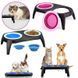 Миска Pet Bowl Set двойная на сложной подставке для собак и кошек 00021961 фото 1