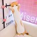 Гигантская мягкая плюшевая игрушка длинный кот батон котейка-подушка 110 см. цвет: коричневый 00015815 фото 1