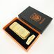 Дуговая электроимпульсная USB зажигалка Герб Украины индикатор заряда, фонарик HL-442. Цвет: золотой 00023413 фото 3
