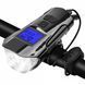 Велофара с компьютером и сигналом Waterproof XA-585-T6+2LED с выносной кнопкой, Фара велофара 00016738 фото 3