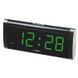 Электронные Часы VST-730-4 green, цифровые настольные сетевые часы, led alarm clock с будильником 00012596 фото 15