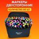 Набір маркерів для малювання Touch 80 шт двосторонні професійні фломастери для художників 00015798 фото 47