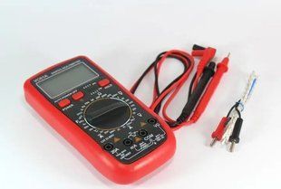 Цифровой мультиметр DT UT-61A с температурой и подсветкой экрана / Электрический тестер напряжения / Вольтметр 00024551 фото