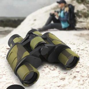 Бинокль полевой прорезиненный с чехлом 8X Baigish W10 8x40 Камуфляжный 00024622 фото