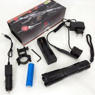 Світлодіодний ліхтар bailong police bl-q8837-t6 з виносною кнопкою 00022856 фото