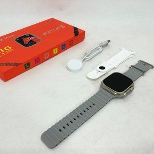 Смарт часы WATCH L8 Ultra Max. Цвет: белый 00022413 фото