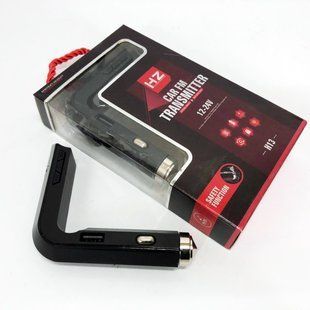 Автомобільний MP3 Трансмітер FM-модулятор HZ H13 LCD AUX/USB, Bluetooth фм передавач для автомагнітоли 00016818 фото
