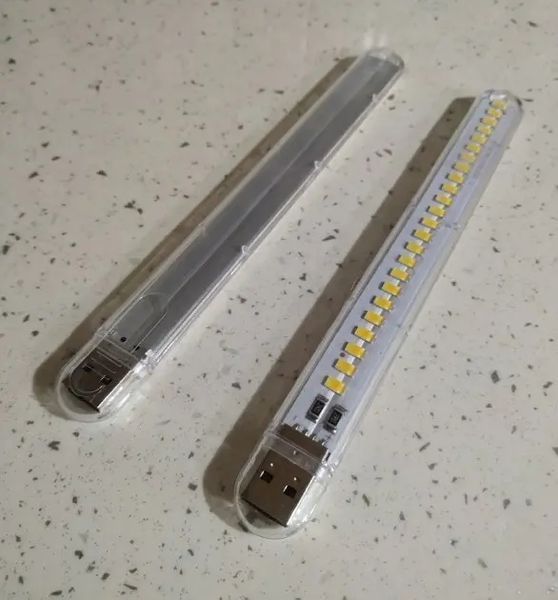 Мини фонарик на 24 светодиодов, USB лампа, LED светильник 00023743 фото