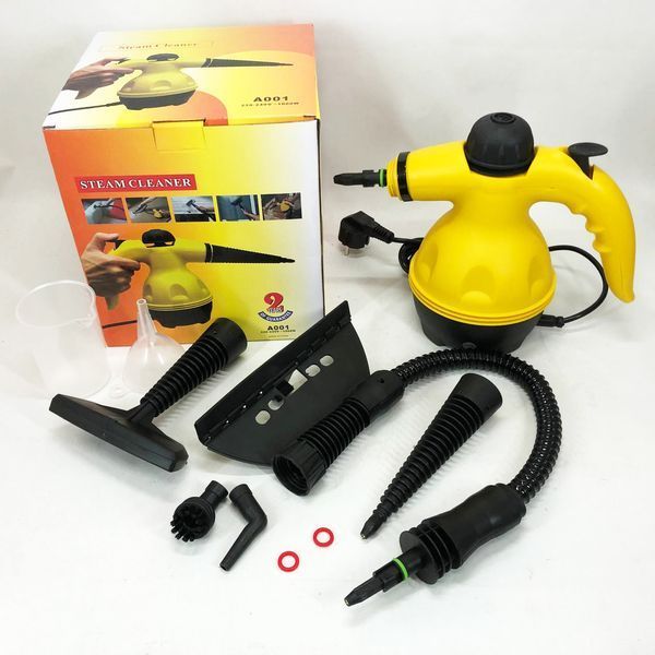 Пароочисник з функцією відпарювача Steam Cleaner Pro 1000 Вт 6 насадок 00013008 фото