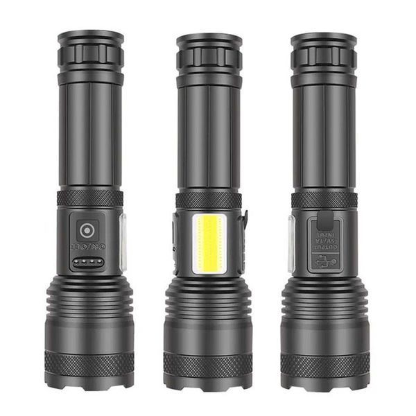 Фонарик PLD-P815 White Laser LED PM10-TG+COB, Фонарик тактический аккумуляторный ручной 00022949 фото