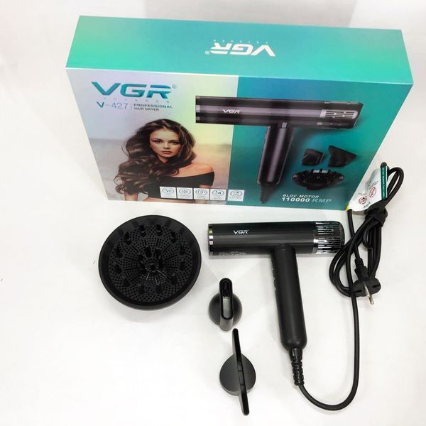 Профессиональный фен для волос VGR V-427 1900 Вт 00014781 фото