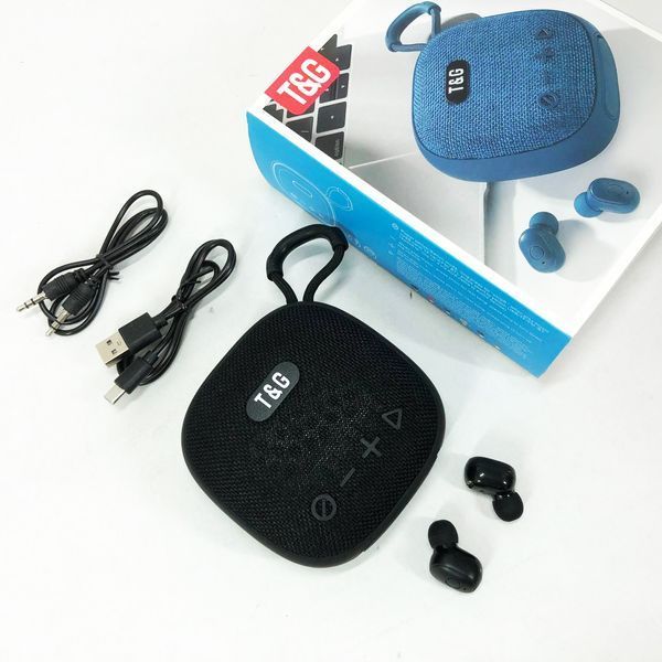 Колонка-Bluetooth із навушниками TG813. Колір: чорний 00017461 фото