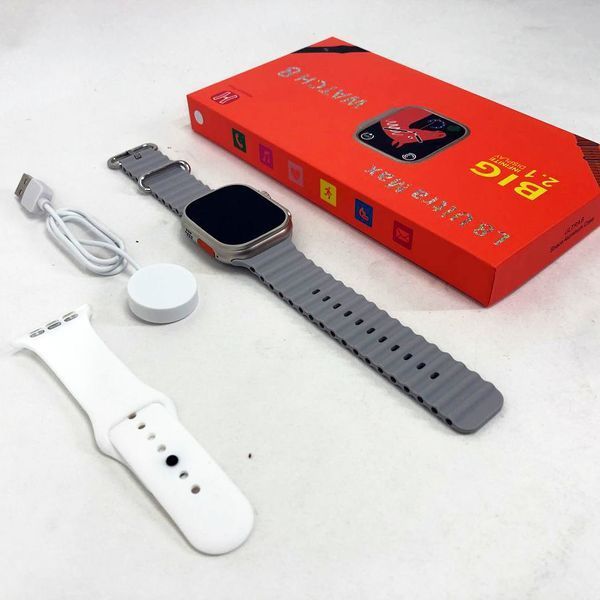 Смарт часы WATCH L8 Ultra Max. Цвет: белый 00022413 фото