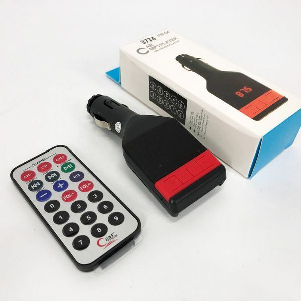 Автомобильный FM-модулятор трансмиттер Fm-04, MP3 Player с пультом дистанционного управления 00016724 фото
