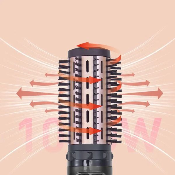 Фен-щітка з регулюванням температури та 3 насадками для укладання VGR V-496 1000Вт 00021377 фото