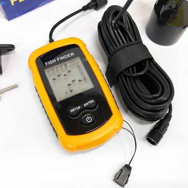 Эхолот портативный Fish Finder до 100м сонар портативный универсальный 00015506 фото
