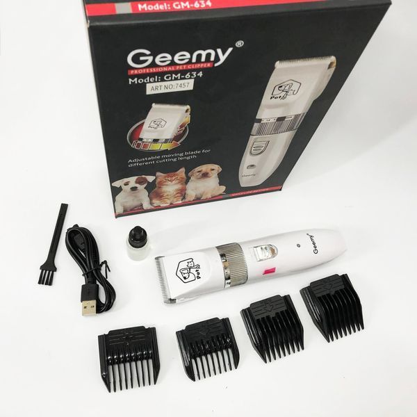 Машинка Gemei GM-634 для стрижки животных машинка для груминга 00021881 фото
