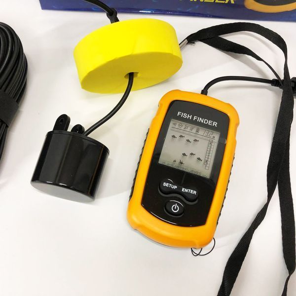 Эхолот портативный Fish Finder до 100м сонар портативный универсальный 00015506 фото