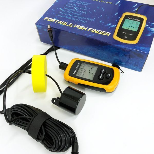 Эхолот портативный Fish Finder до 100м сонар портативный универсальный 00015506 фото