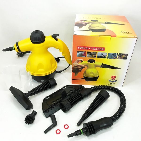 Пароочисник з функцією відпарювача Steam Cleaner Pro 1000 Вт 6 насадок 00013008 фото