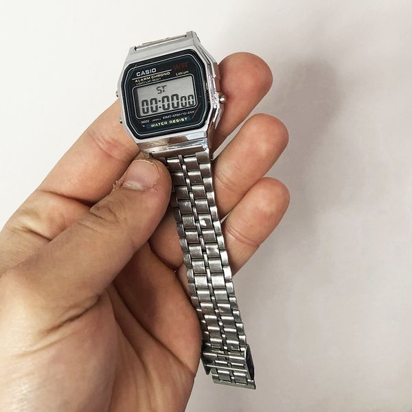 Часы наручные классические: Casio. Цвет: серебро 00022395 фото