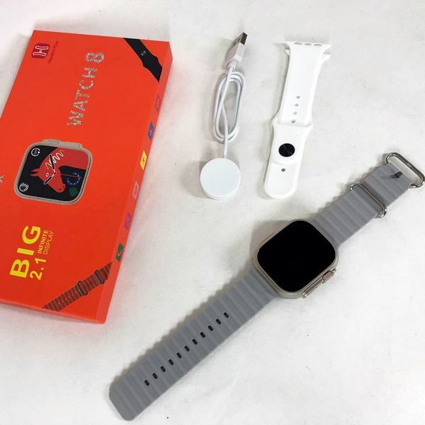 Смарт часы WATCH L8 Ultra Max. Цвет: белый 00022413 фото