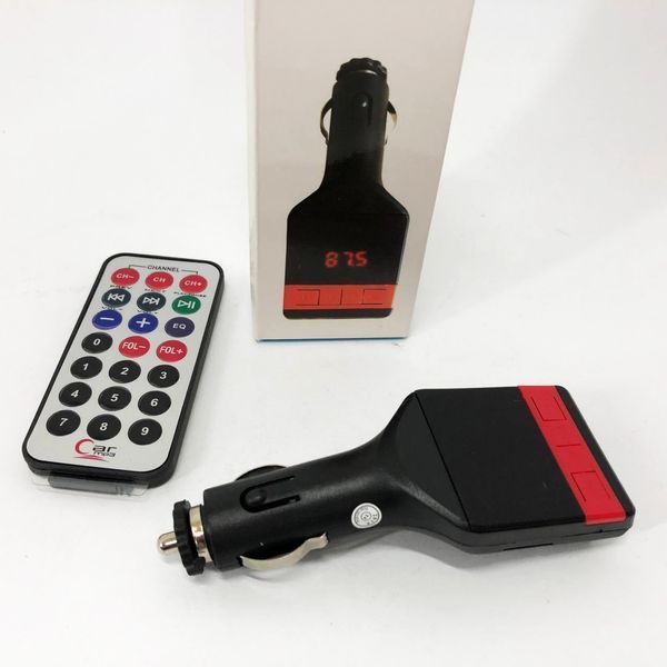 Автомобильный FM-модулятор трансмиттер Fm-04, MP3 Player с пультом дистанционного управления 00016724 фото