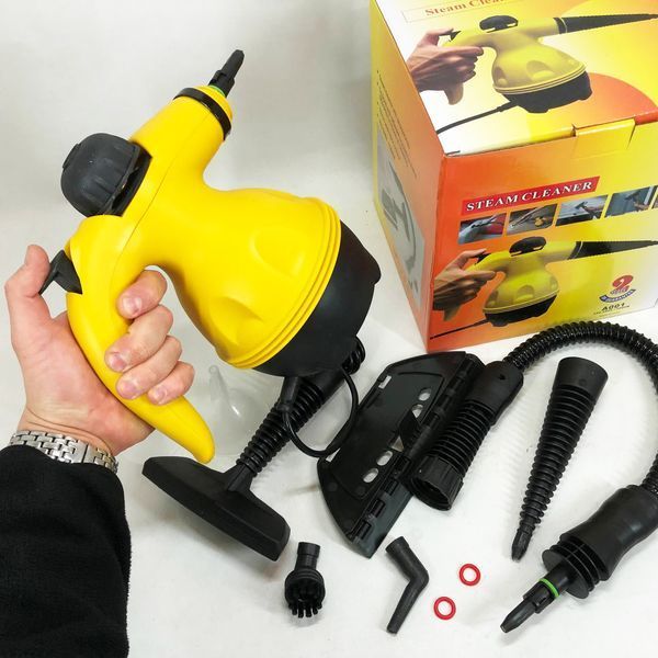 Пароочисник з функцією відпарювача Steam Cleaner Pro 1000 Вт 6 насадок 00013008 фото