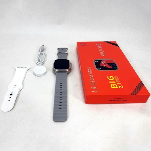 Смарт часы WATCH L8 Ultra Max. Цвет: белый 00022413 фото
