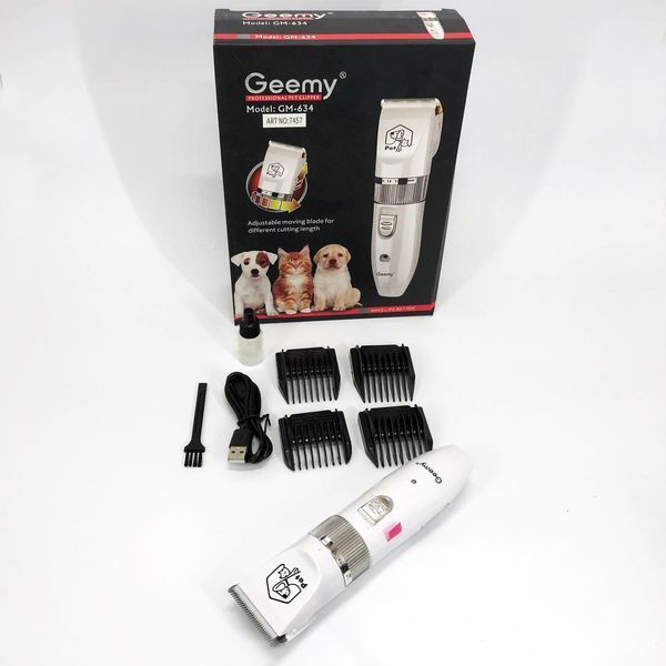 Машинка Gemei GM-634 для стрижки животных машинка для груминга 00021881 фото