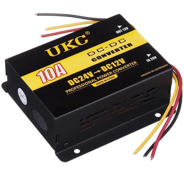 Перетворювач DC/DC 24v-12v 10A 00018216 фото