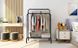 Подвійна стійка для одягу чорного кольору Double floor Hanger 00014245 фото 2