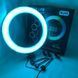 Кольцевая LED лампа RGB MJ45 Ring 45 см комплектация адаптер со встроенным кабелем, держатели для телефона, пульт 00023199 фото 16