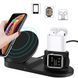 Док-станція зарядна станція Wireless fast charger 3 в 1 00017636 фото 3