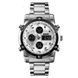 Часы наручные мужские SKMEI 1389SI SILVER, брендовые мужские часы. Цвет: серебряный 00022037 фото 1