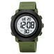Часы наручные мужские SKMEI 2122AGWT ARMY GREEN-WHITE, армейские часы противоударные. Цвет: зеленый 00022067 фото 1