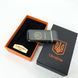 Дугова електроімпульсна запальничка USB Герб України (індикатор заряду, ліхтарик) HL-442. Колір чорний 00023025 фото 14