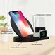 Док-станція зарядна станція Wireless fast charger 3 в 1 00017636 фото 4