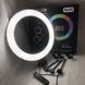 Кольцевая LED лампа RGB MJ45 Ring 45 см комплектация адаптер со встроенным кабелем, держатели для телефона, пульт 00023199 фото 13