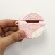 Чохол AirPods печиво. Колір рожевий 00023752 фото 3