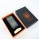 Дугова електроімпульсна запальничка USB Герб України (індикатор заряду, ліхтарик) HL-442. Колір чорний 00023025 фото 13