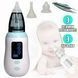 Аспіратор дитячий акумуляторний 2-в-1 BABY NOSE з LED-дисплеєм та регулятором потужності (WO-19) 00015945 фото 6