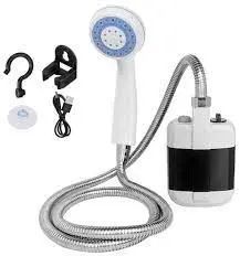 Похідний портативний душ Portable Outdoor Shower з акумулятором і USB зарядкою 00015731 фото