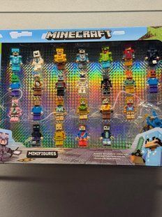 Набор минифигурок Minecraft 24 шт с оружием &ndash; подарок для фанатов игры Майнкрафт 00016647 фото
