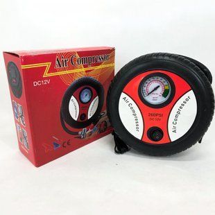 Автомобильный компрессор для быстрой подкачки колес Air Compressor DC12V, автомобильный компрессор 00017081 фото