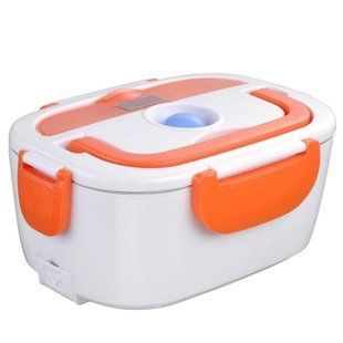 Ланчбокс з підігрівом їжі 220V, Electric lunch box, ланч-бокс Помаранчевий pr65638435/1-4 фото