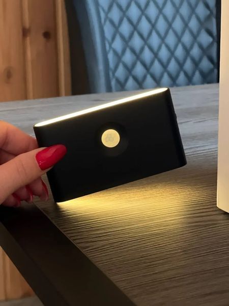 Розумний LED нічник з датчиком світла, руху та магнітним кріпленням Induction lamp 00022180 фото