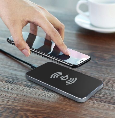 Бездротовий зарядний пристрій AWEI W1 Wireless Charger. Колір білий 00017597 фото