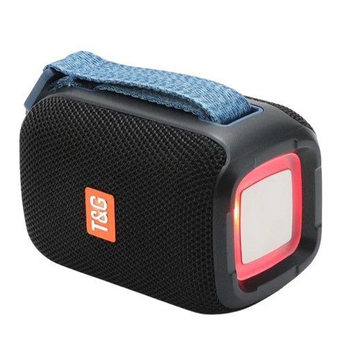 Портативная Bluetooth колонка TG339 5W с RGB подсветкой, Аккумуляторная колонка для музыки. Цвет: черный 00017225 фото