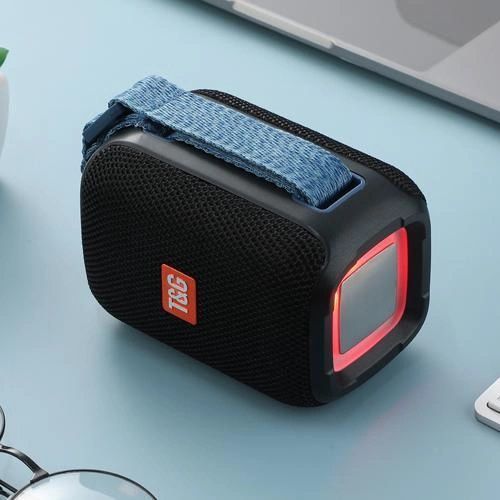 Портативная Bluetooth колонка TG339 5W с RGB подсветкой, Аккумуляторная колонка для музыки. Цвет: черный 00017225 фото